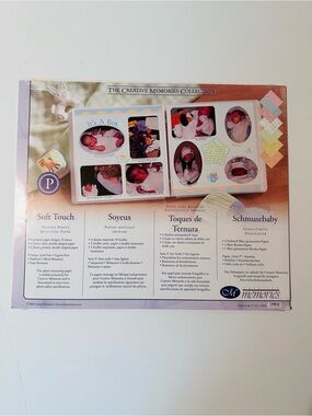Creative Memories Paperbacks Soft Touch Baby themed Photo Mounting Paper